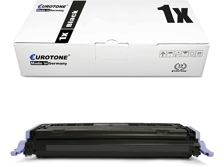 EUROTONE LaserJet 1600 1xBK Toner Cartridge Schwarz (HP Q6000A / 124A)