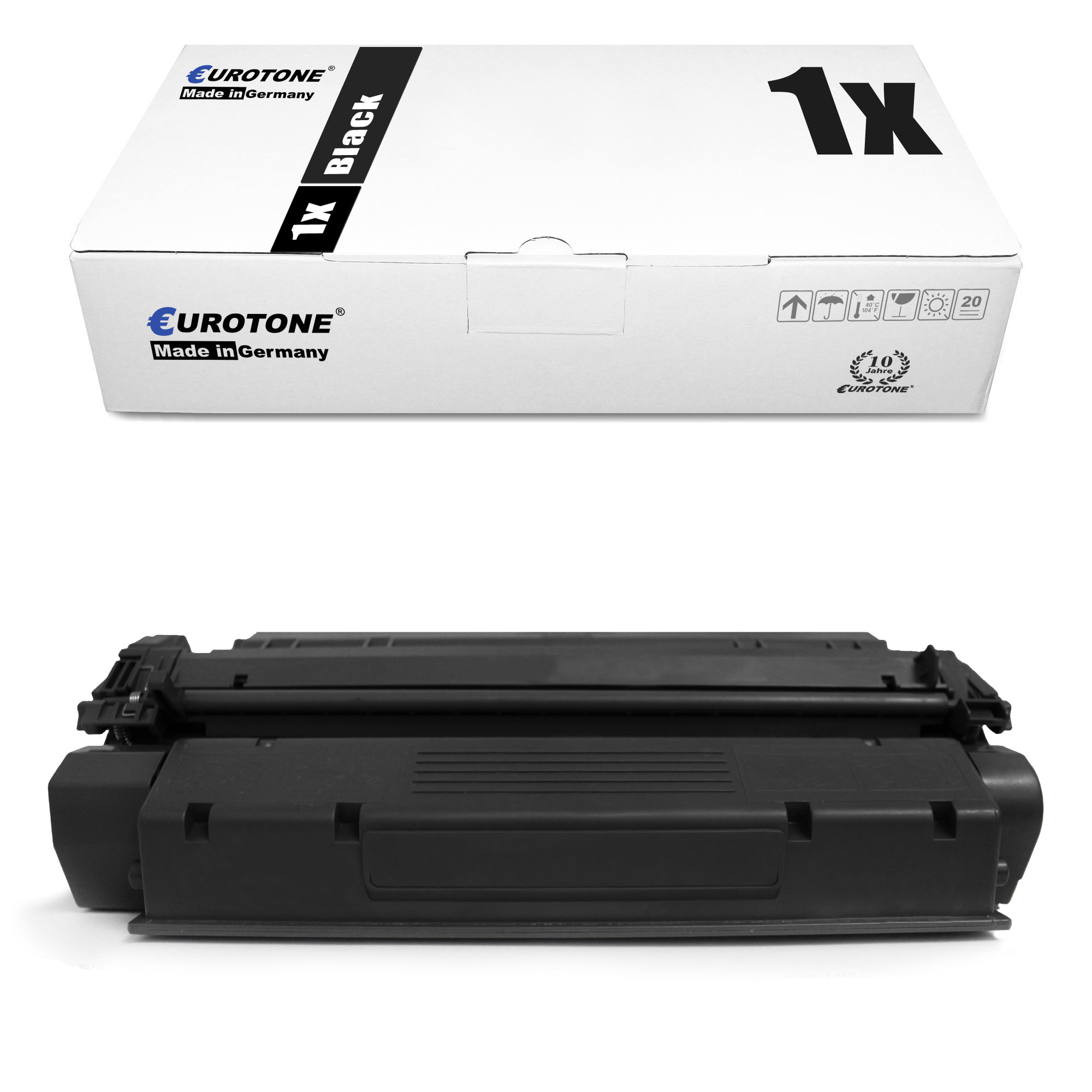 EUROTONE LaserJet Toner (HP Q2613X 1xBK Schwarz Cartridge 1300 13X) 