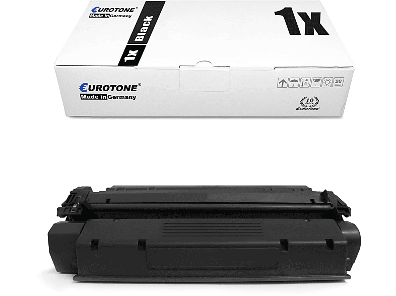 Schwarz EUROTONE / Q2613X 13X) 1300 LaserJet Cartridge Toner (HP 1xBK