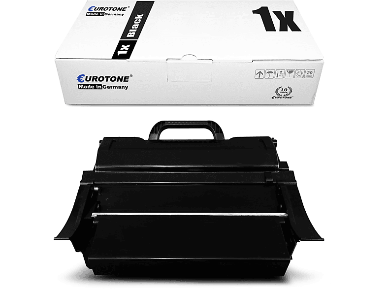 EUROTONE Toner T650H31E) Cartridge (Lexmark ET3654297 Schwarz