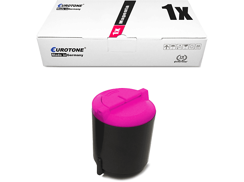 1xM Toner CLP-M300A) (Samsung Cartridge EUROTONE Magenta CLP-300