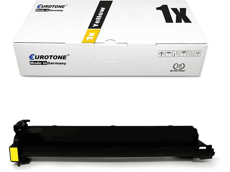 EUROTONE ET4090681 Toner Cartridge Yellow (Konica Minolta TN-214Y ...