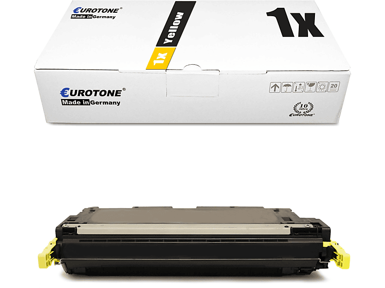 EUROTONE LaserJet 4730 1xY Toner Cartridge Yellow (HP Q6462A / 644A)