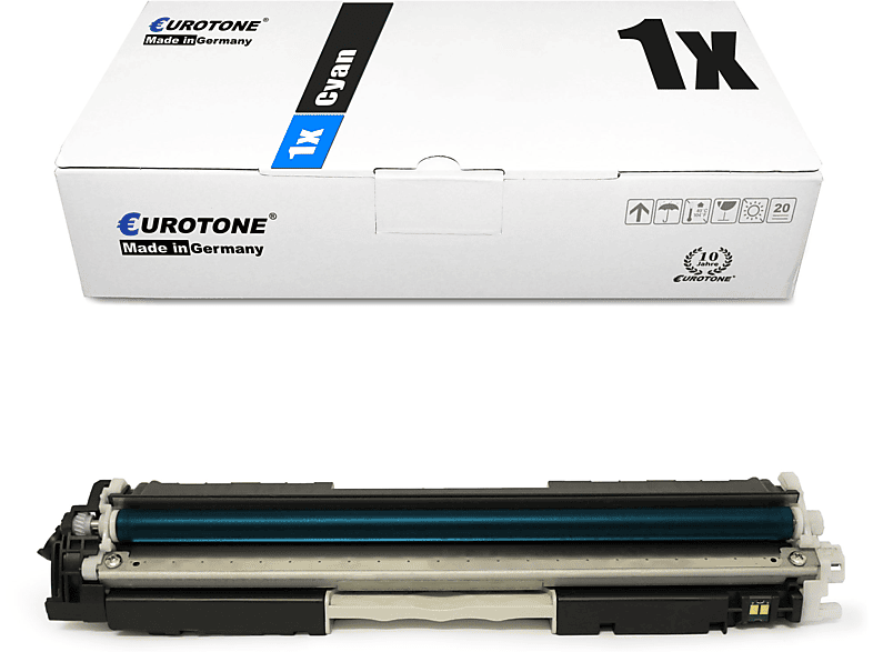 EUROTONE ersetzt Toner 126A Cartridge HP / Cyan (CE311A 126A) / CE311A