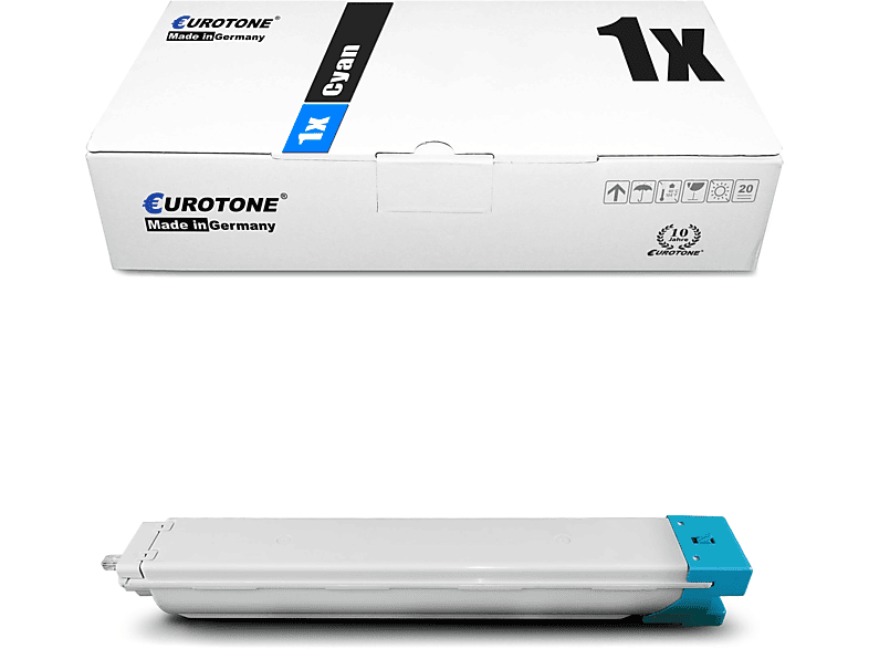 EUROTONE ersetzt Samsung CLT-C809S Toner Cartridge Cyan (CLT-C809S)