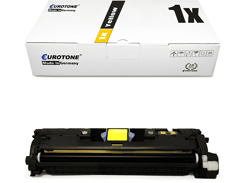 / Yellow (Q3962A 122A HP Toner / Q3962A ersetzt EUROTONE Cartridge 122A)