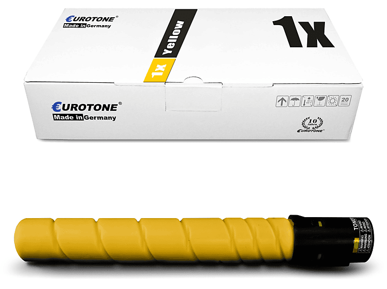 EUROTONE ET4079242 Toner Yellow / Cartridge TN-321Y (Konica A33K250) Minolta