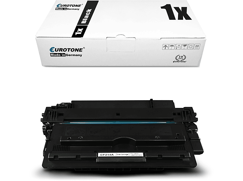 EUROTONE ersetzt HP CF214A / / (CF214A Cartridge 14A) Toner 14A Schwarz