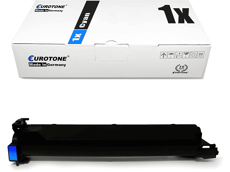 (Konica Toner Minolta EUROTONE Cartridge / ET4066754 8938-512) Cyan TN-210C