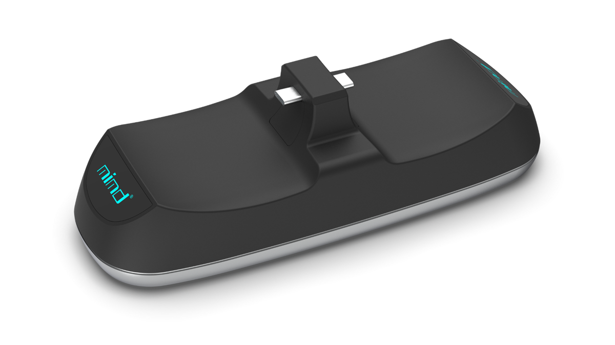 LOOKIT mimd PS5 DualSense™ Wireless-Controller schwarz Sony, Schnell-Ladestation / weiß Ladegerät Ladesrtion | Charger