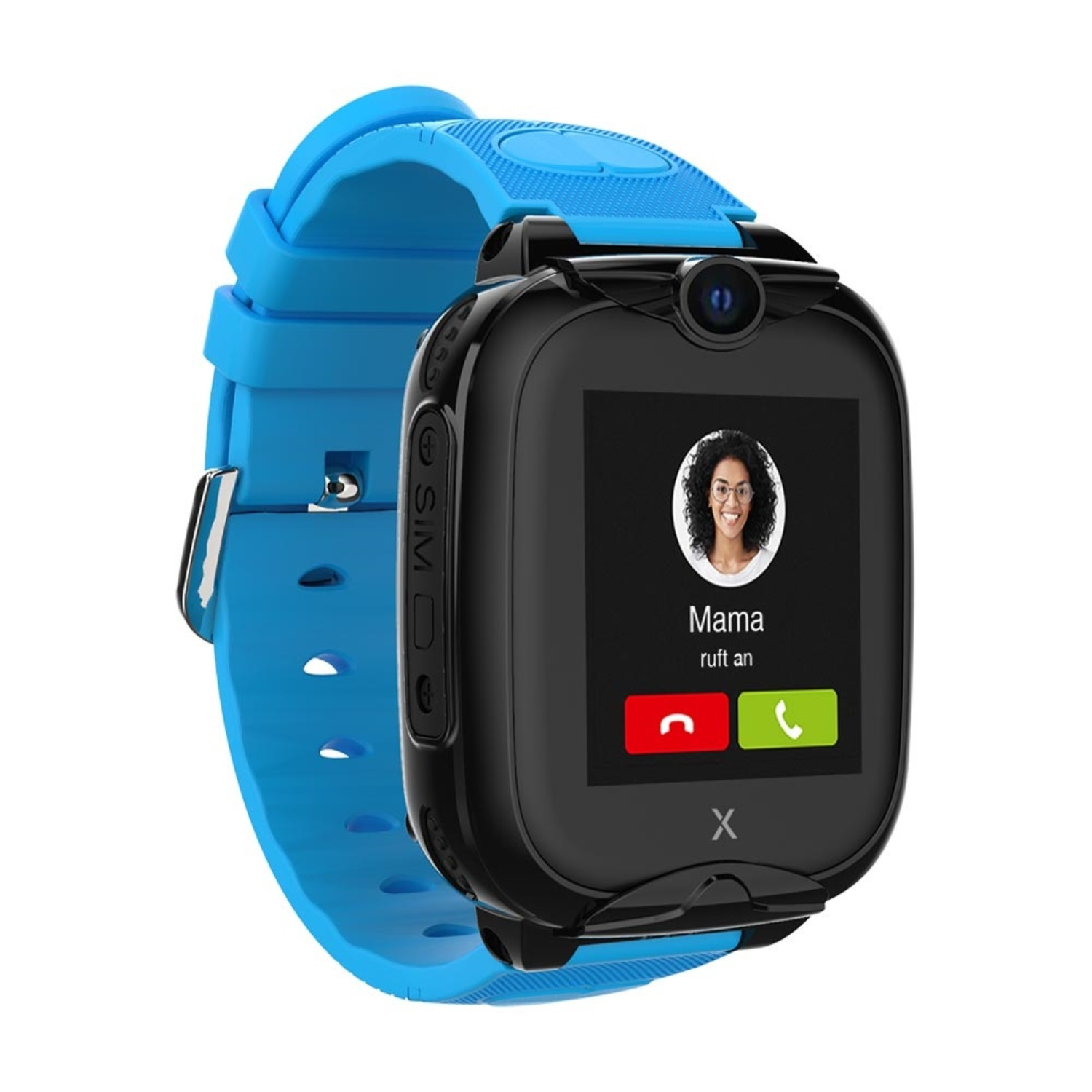 Silikon, Blau 2 -, XPLORA Kinder Go Kunststoff Smartwatch