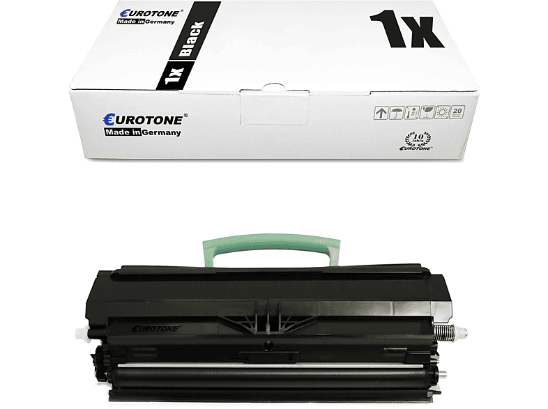 EUROTONE X203 1xBK Toner Cartridge Schwarz (Lexmark X203A11G)