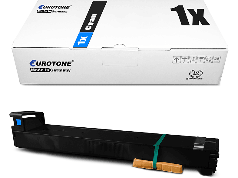 EUROTONE ersetzt Cartridge / HP CF311A Toner 826A (CF311A Cyan 826A) 