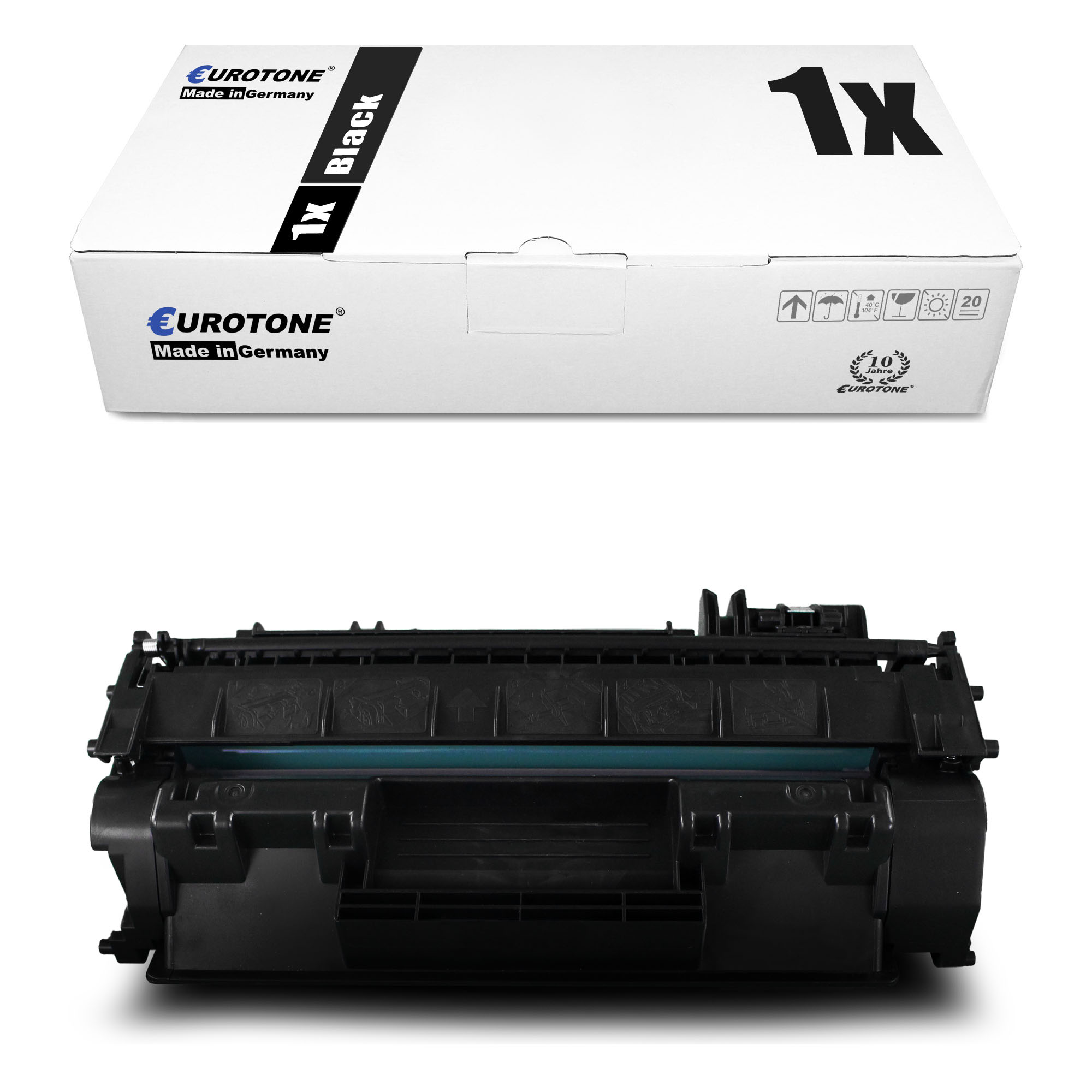 EUROTONE ET4800273 Toner Cartridge Schwarz (Canon / 0917B002) 708H