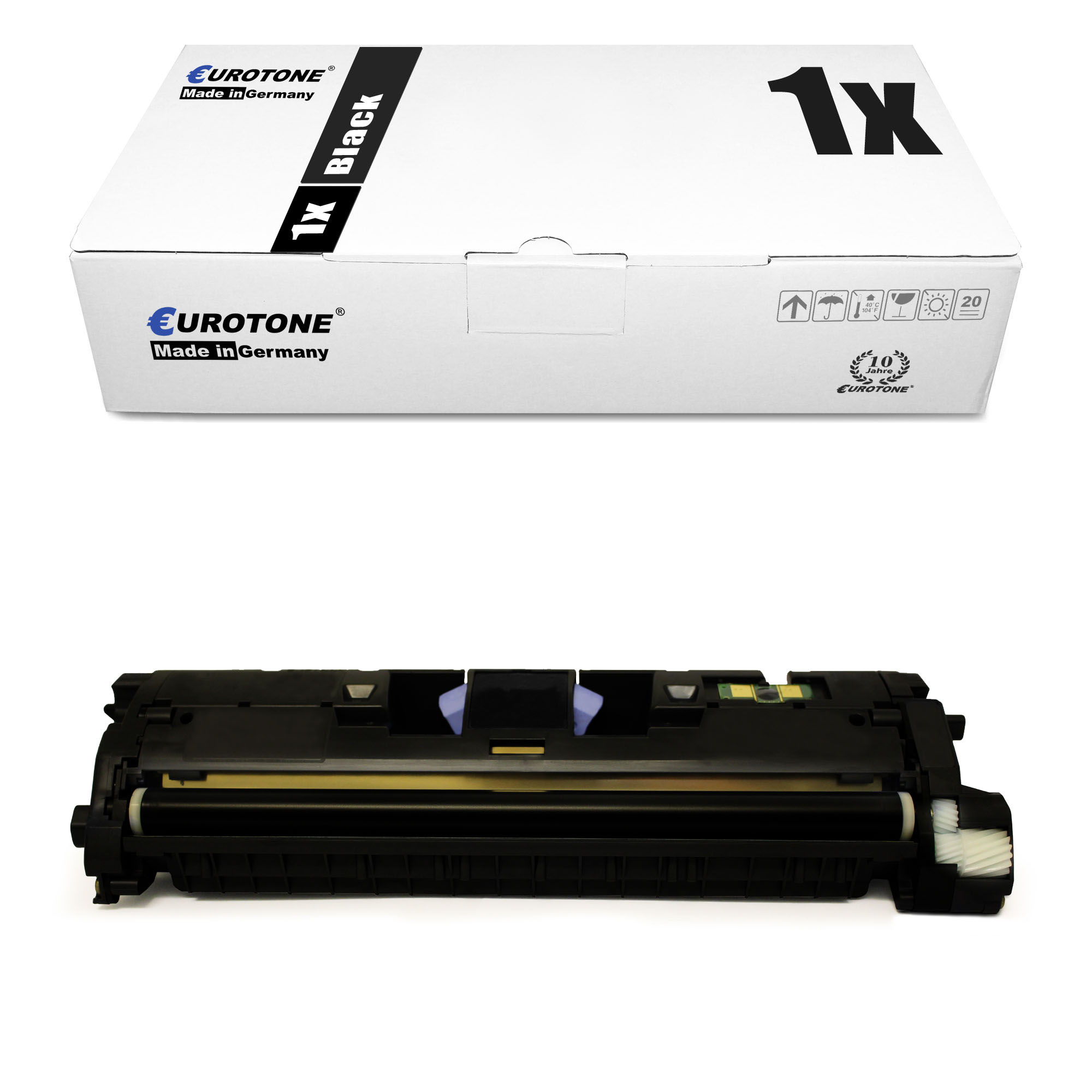 Toner Cartridge (Q3960A EUROTONE 122A Q3960A ersetzt 122A) / HP / Schwarz