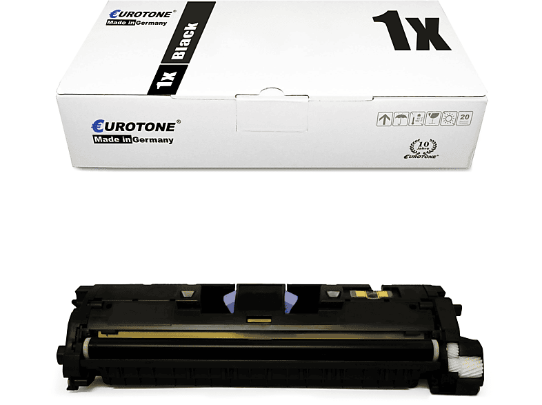 EUROTONE ET4775007 Toner Cartridge Schwarz (Canon 701BK / 9287A003 ...
