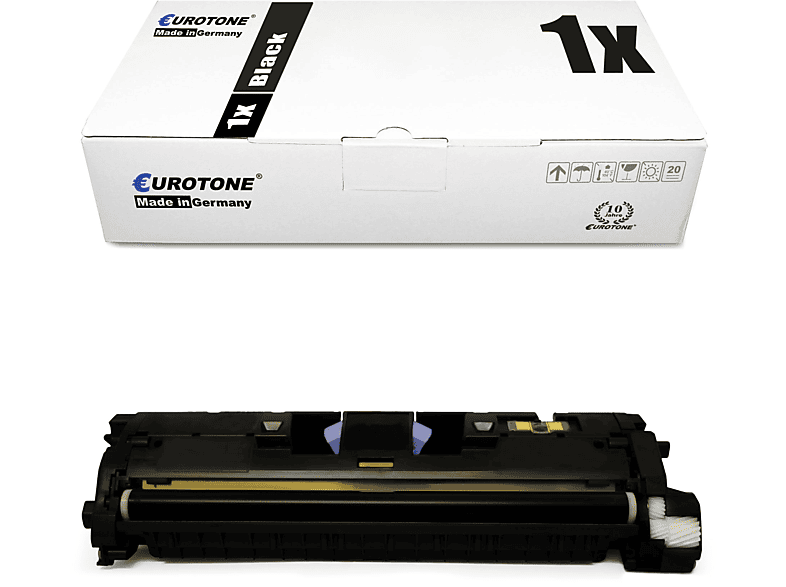 EUROTONE ET4775007 Toner Cartridge / (Canon 701BK Schwarz 9287A003)