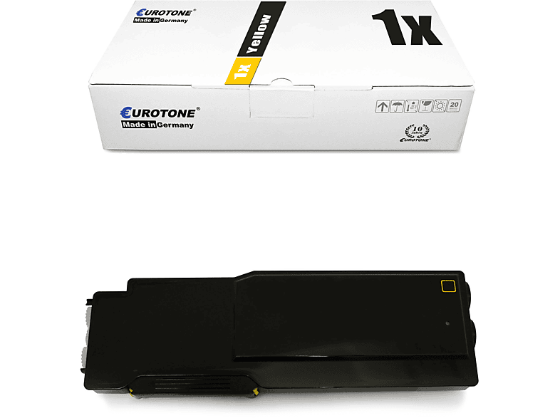 Cartridge Toner 59311116 EUROTONE (Dell / Yellow RGJCW) ET4603584