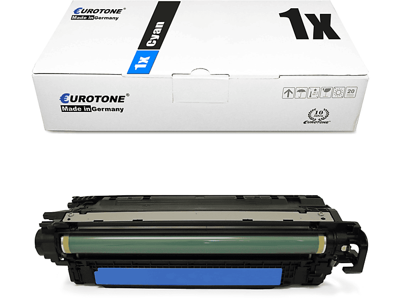 EUROTONE M651 1xC Toner Cartridge Cyan (HP CF331A / 654A)
