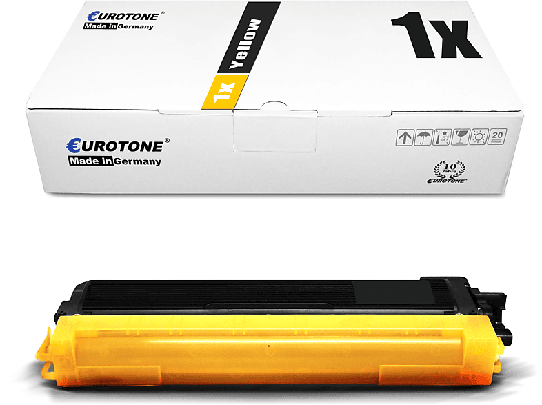 EUROTONE ersetzt Brother TN-230Y Toner Cartridge (TN-230Y Yellow / TN230)