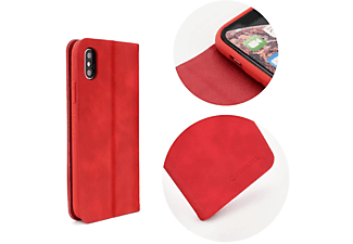COFI SILK Case, Bookcover, Samsung, Galaxy A6, Rot