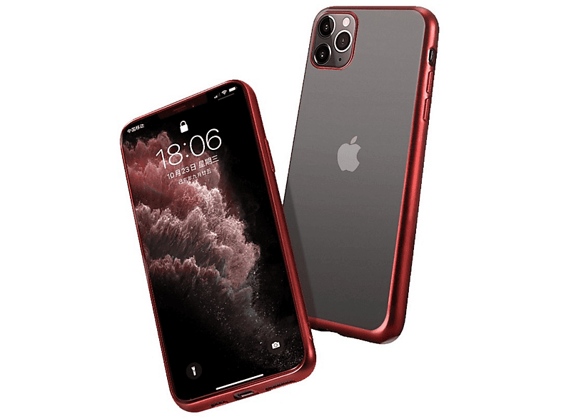 Pro Bumper, 11 Case, Electro COFI Rot Apple, Max, iPhone