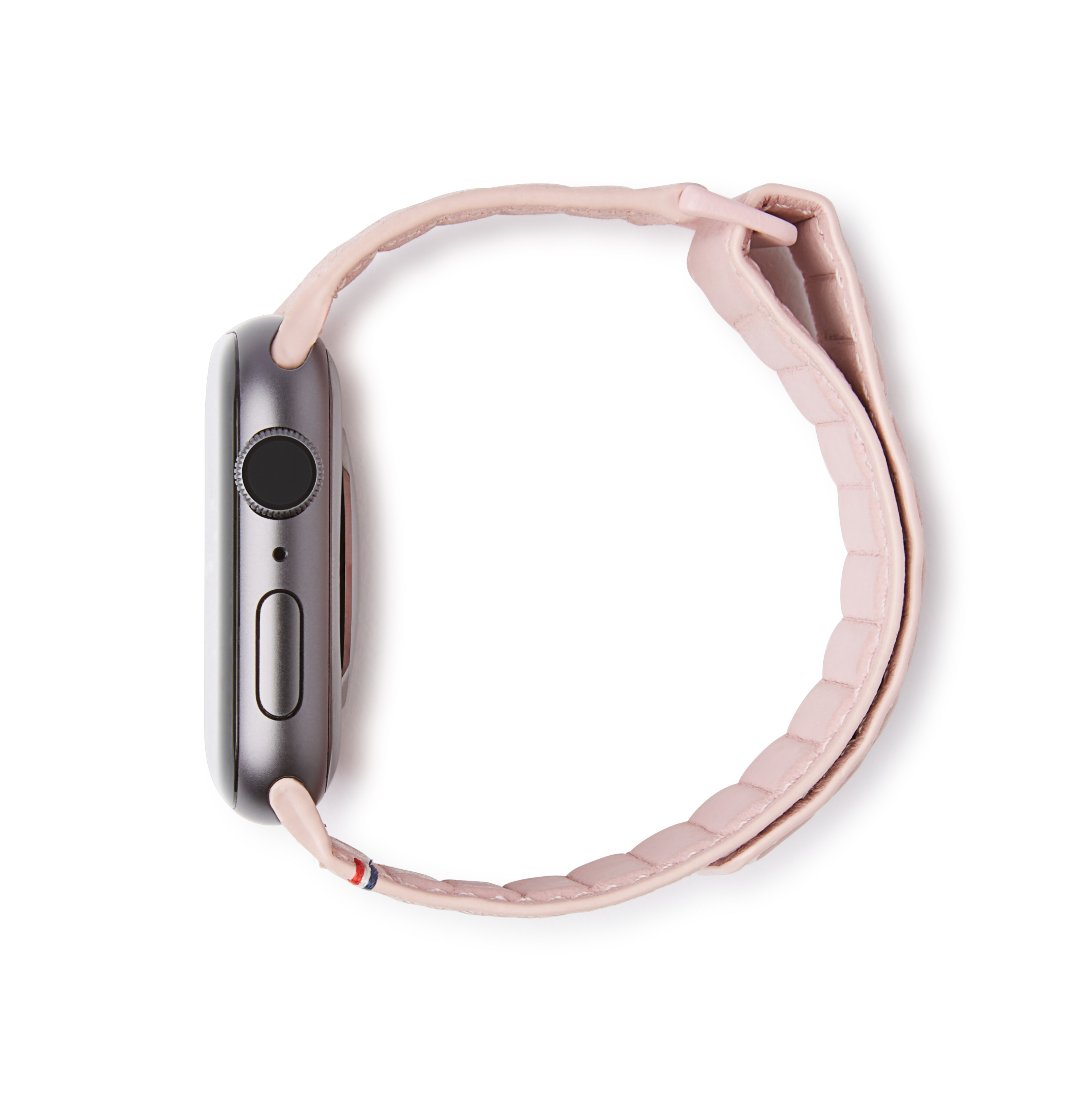 DECODED Traction Apple / / SE 6 / / Apple, 3 / Strap, 4 (40mm) / Series Silberrosa 2 5 Watch 1, Ersatzarmband