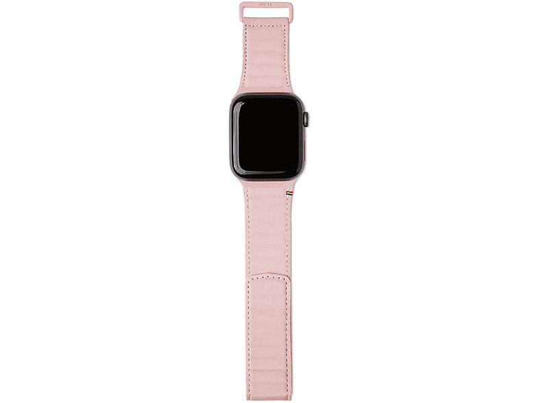 DECODED Traction Apple / Ersatzarmband, (40mm) Watch Strap, Apple, 2 4 Series / / / / Silberrosa / 1, 3 SE 6 5
