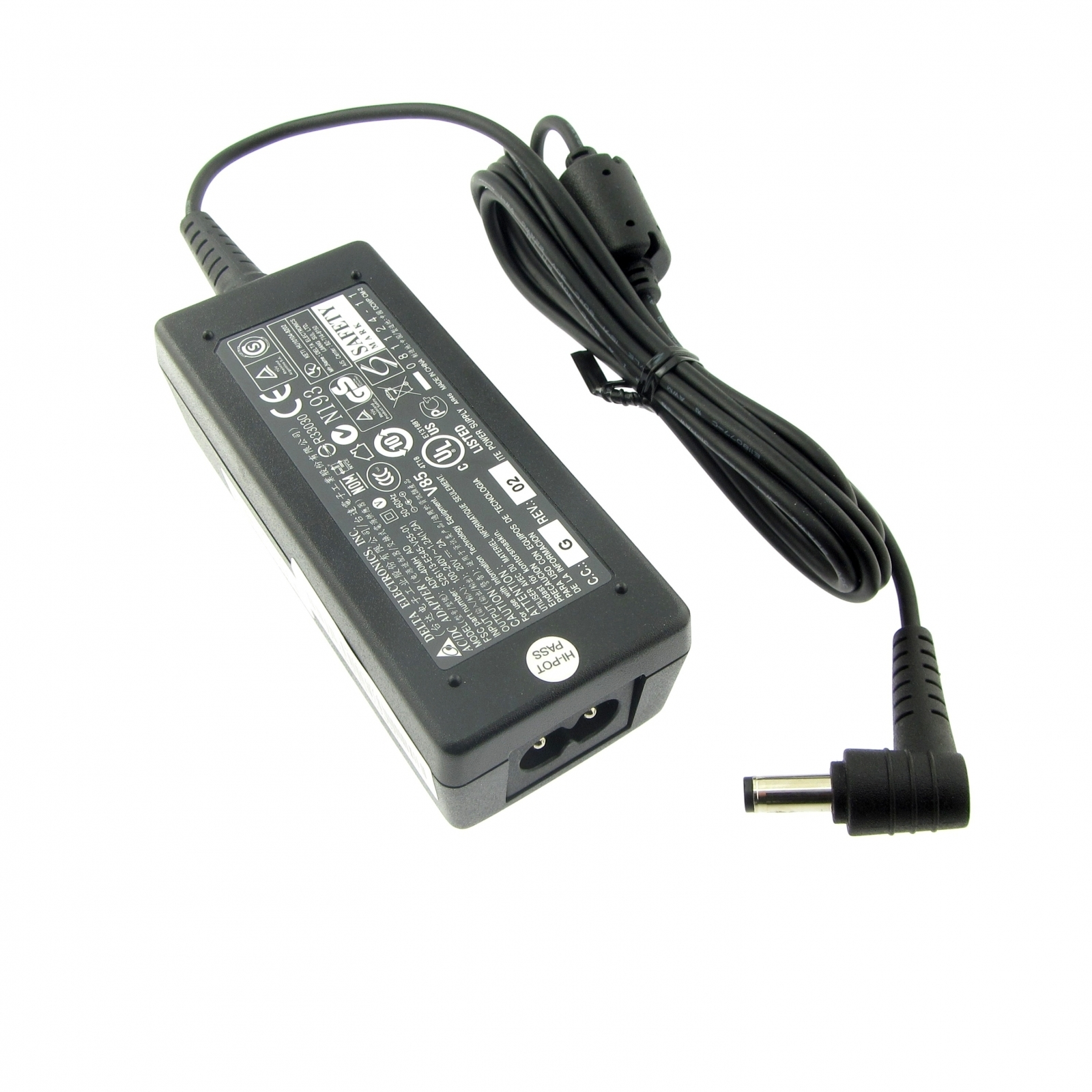 IdeaPad MTXTEC mm Stecker 40 20V, für Netzteil, Notebook-Netzteil rund Watt LENOVO 2.5 2.0A S10-3t, x 5.5