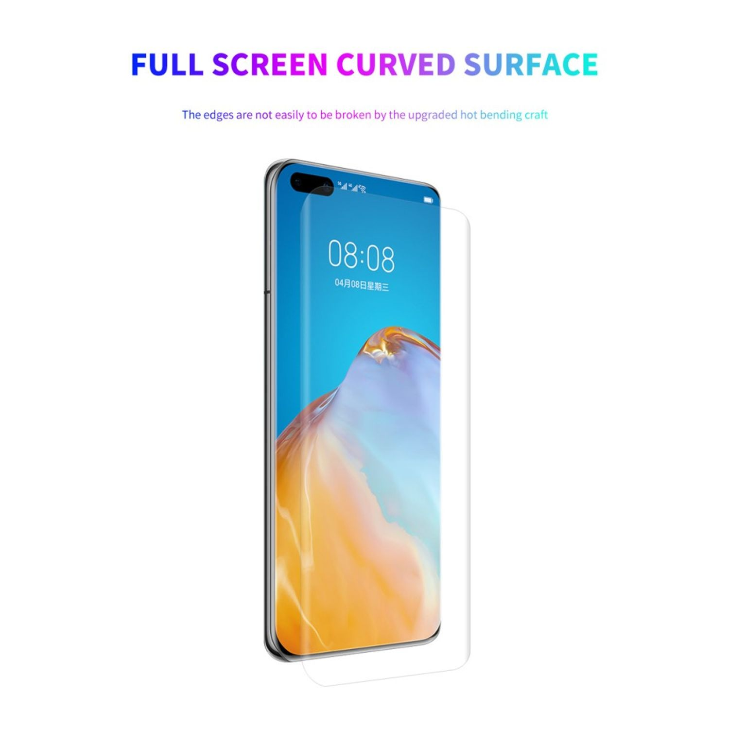 KÖNIG DESIGN 3er Displayschutz Schutzfolie(für P40 Pro) Pack Huawei