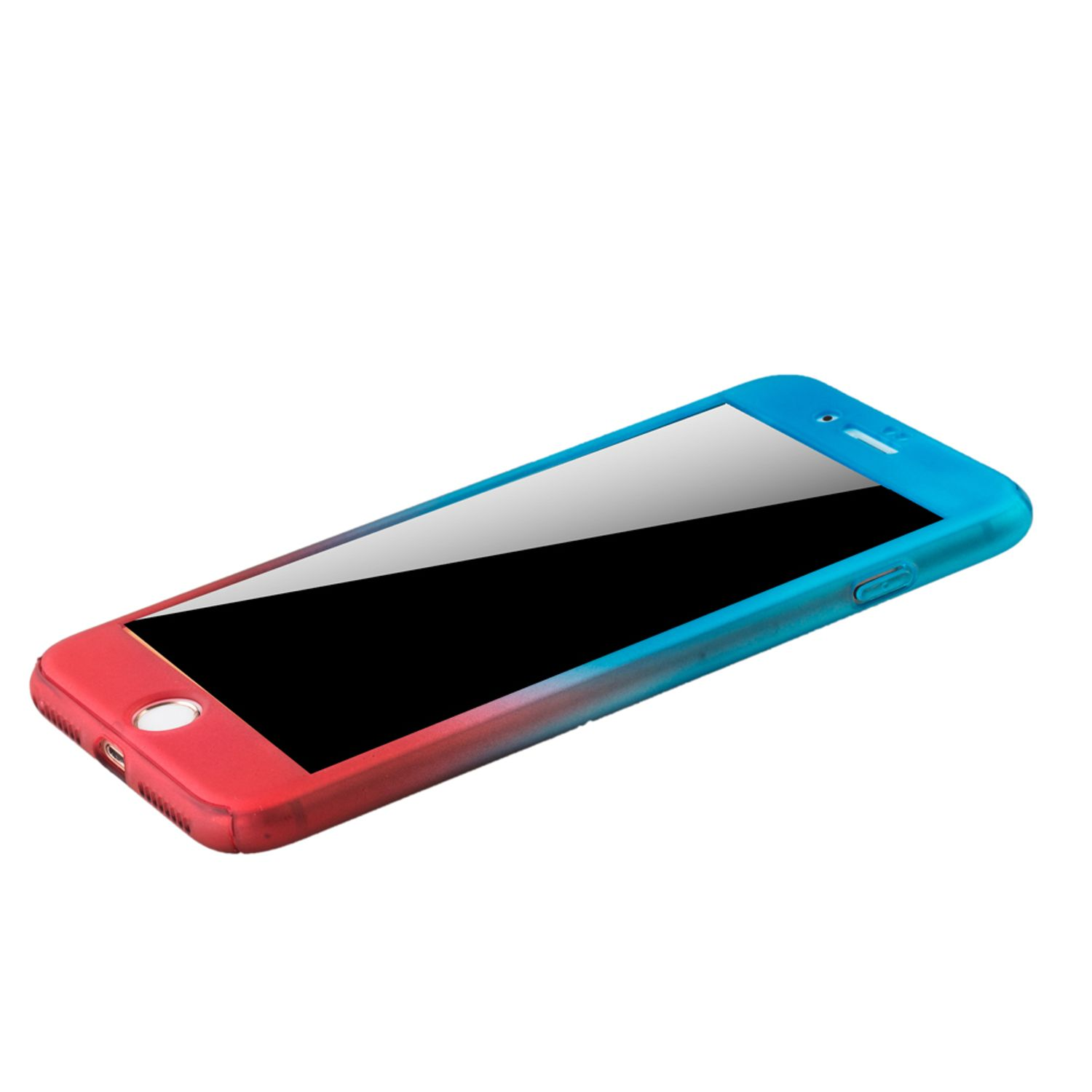 Apple, Full DESIGN Plus, Mehrfarbig iPhone 8 Cover, Schutzhülle, KÖNIG