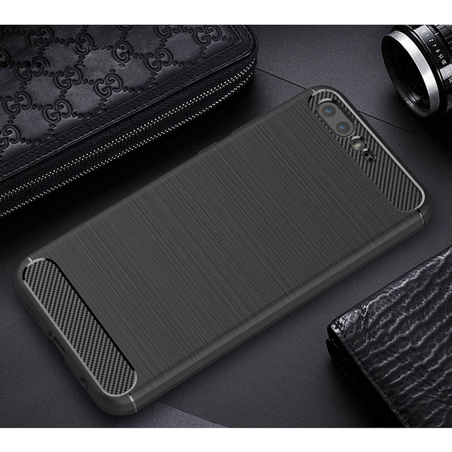 KÖNIG Schwarz 4 DESIGN Carbon Pro Handyhülle Zenfone ZS551KL, Backcover, ASUS, Optik,