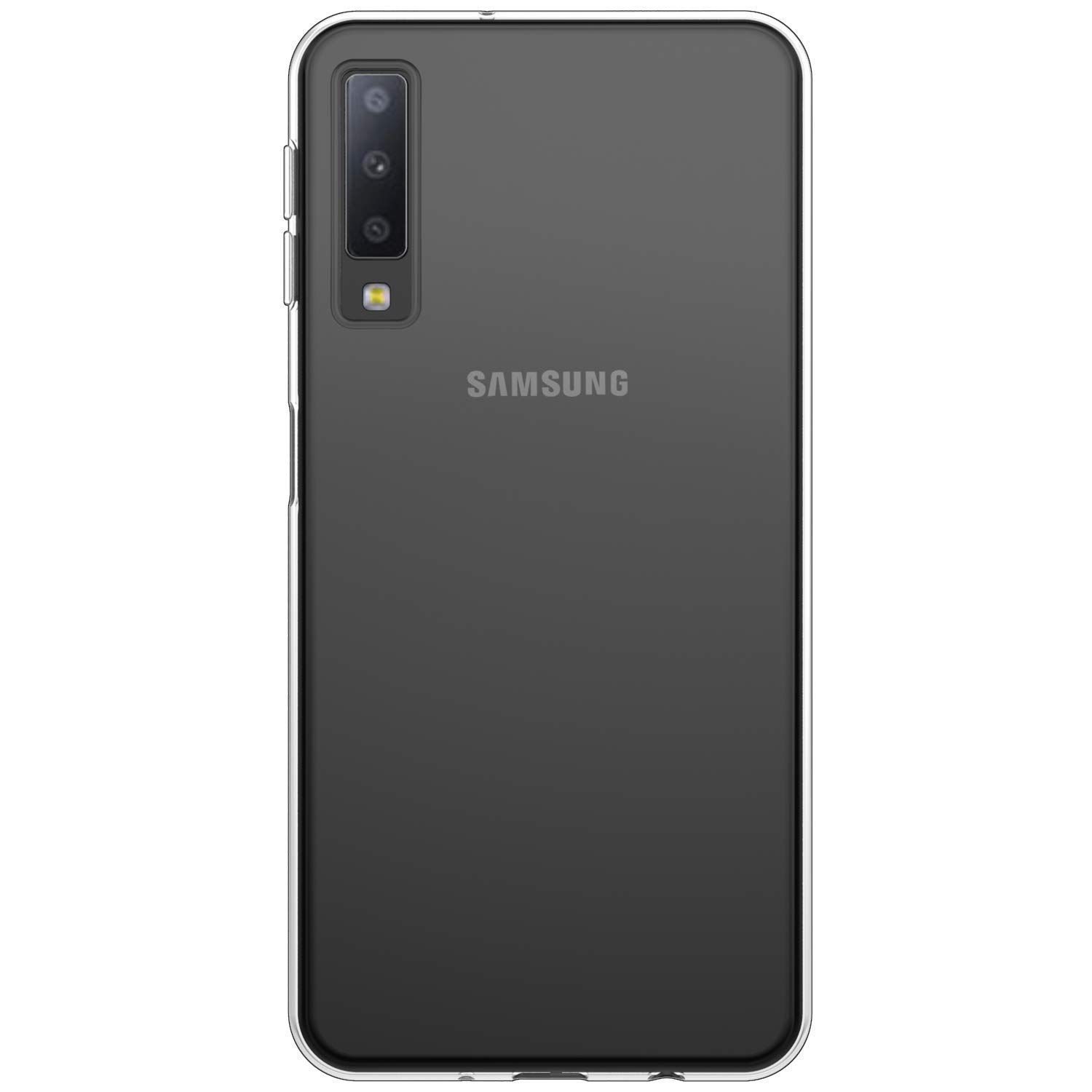 Ultra DESIGN (2018), Handyhülle Backcover, Samsung, Galaxy A7 KÖNIG Bumper, Dünn Transparent
