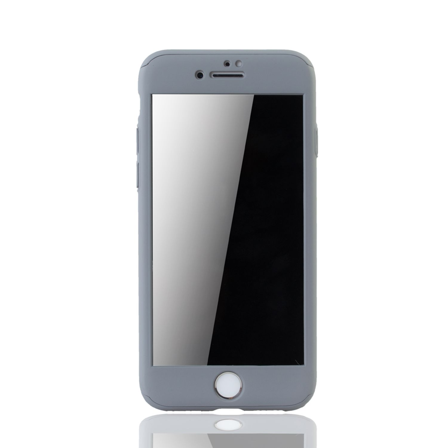 360 Grau Schutz, Grad KÖNIG Plus, Apple, 6 / Handyhülle DESIGN 6s Full iPhone Cover,