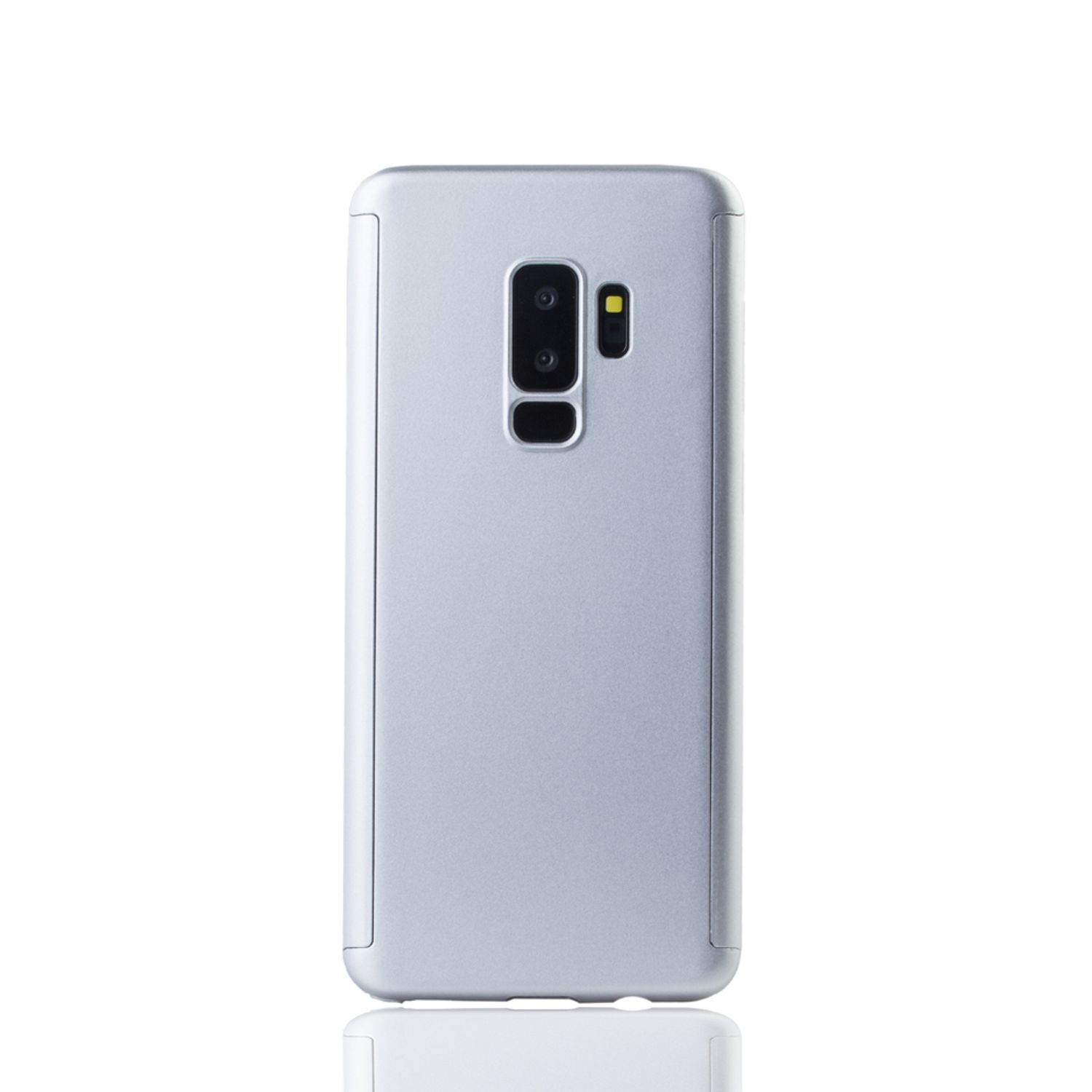 KÖNIG DESIGN Schutzhülle, Samsung, Galaxy Cover, Full Plus, Silber S9