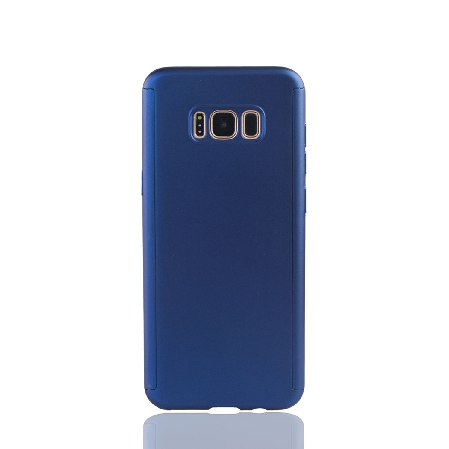 KÖNIG DESIGN Schutzhülle, S8, Galaxy Samsung, Cover, Blau Full