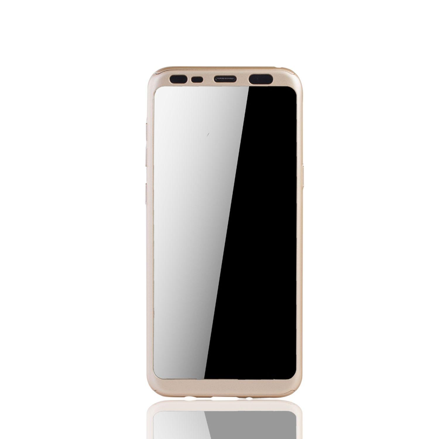 KÖNIG Full Cover, DESIGN S8 Galaxy Schutzhülle, Plus, Samsung, Gold