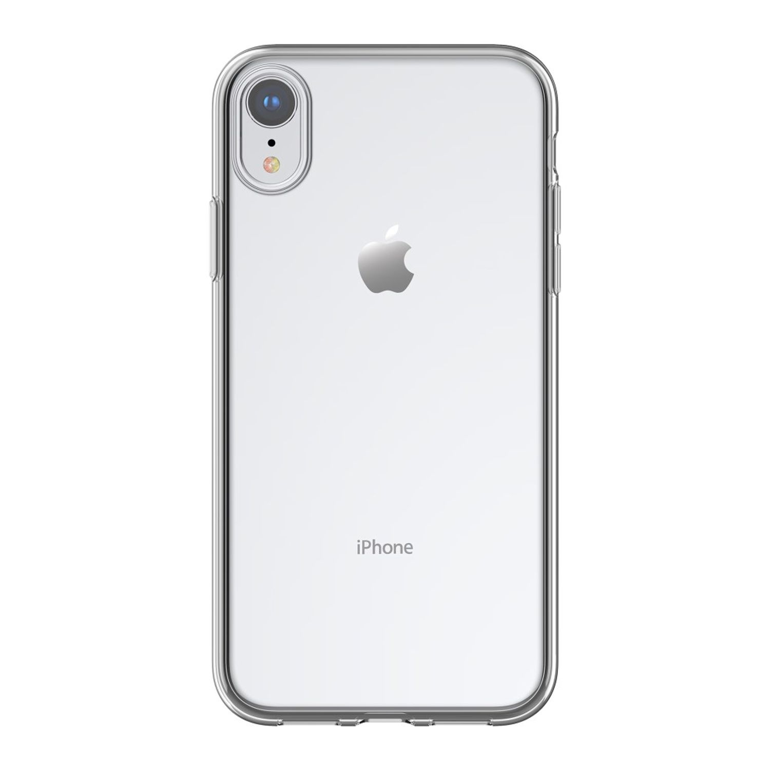 KÖNIG DESIGN Handyhülle Ultra Dünn iPhone Bumper, Apple, Transparent Backcover, XR