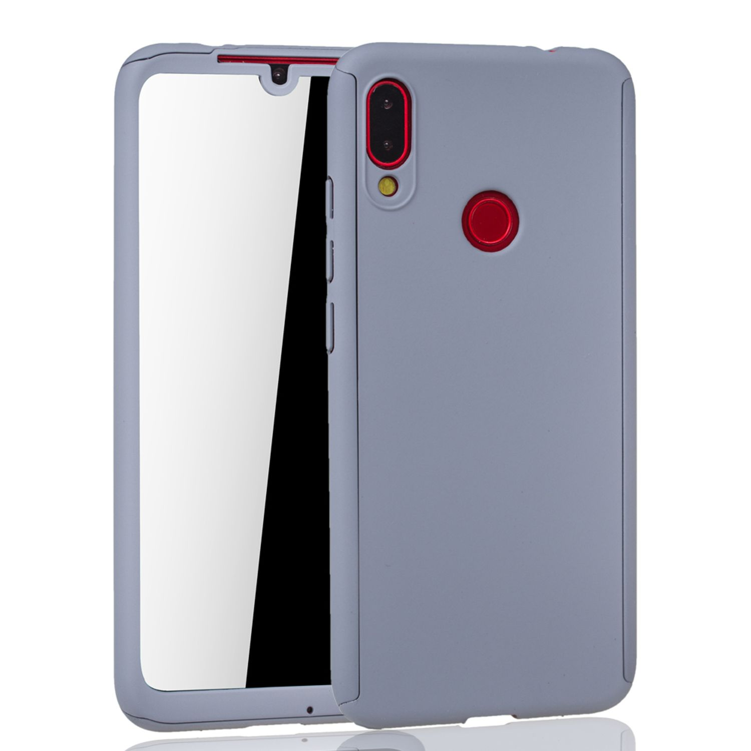 Pro, / Grau Redmi DESIGN Redmi Note Full 7 KÖNIG Xiaomi, 7 Cover, Schutzhülle, Note