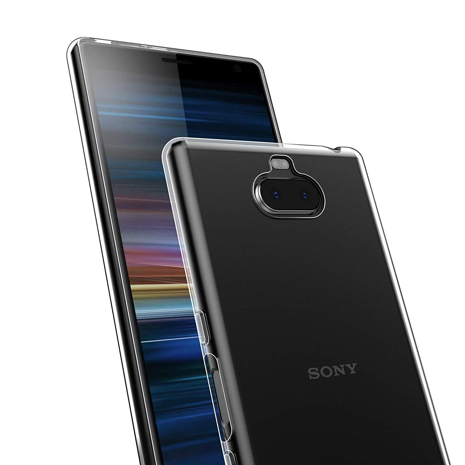 KÖNIG DESIGN Handyhülle Ultra Xperia Plus, Backcover, Bumper, Transparent Sony, 10 Dünn