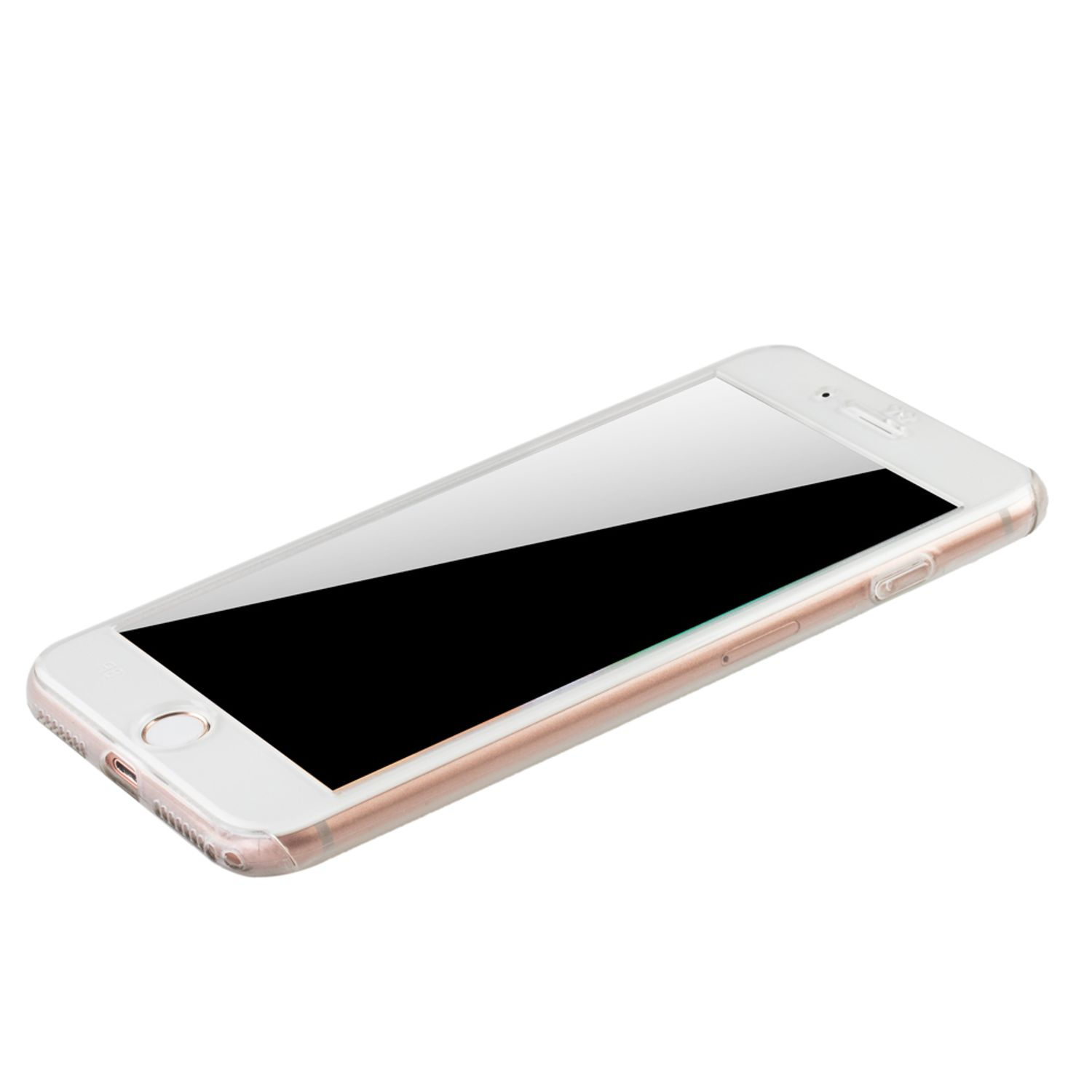 KÖNIG DESIGN Full 7 Apple, Schutzhülle, Cover, Transparent iPhone Plus