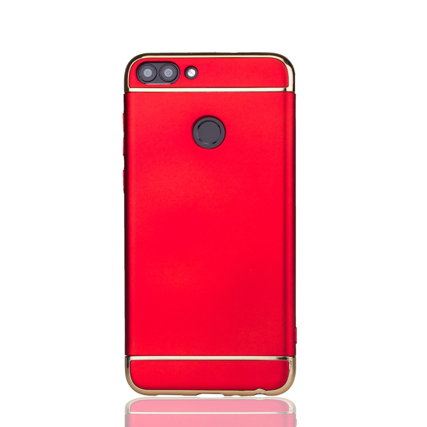 KÖNIG DESIGN Schutzhülle, Huawei, Backcover, Rot 7s, Honor