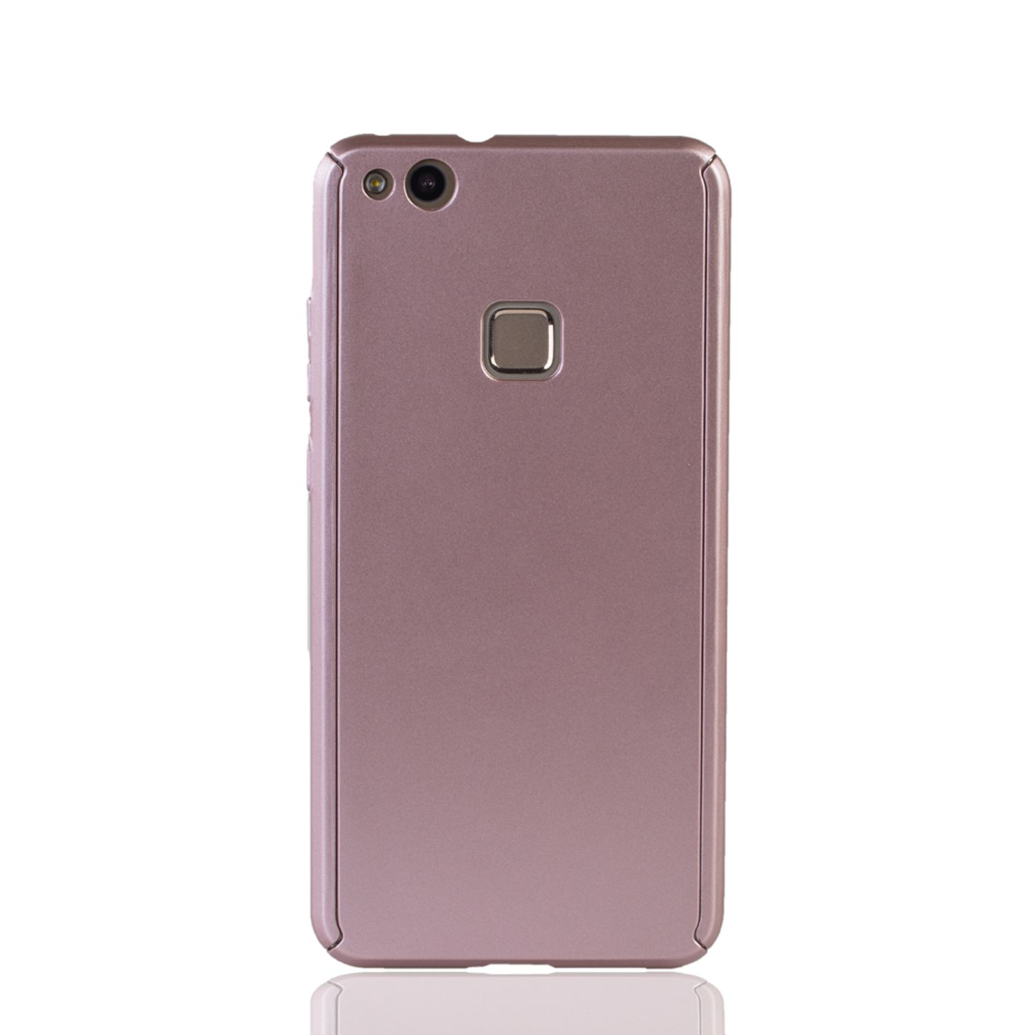 KÖNIG DESIGN Schutzhülle, Full Cover, Pink P10 Lite, Huawei