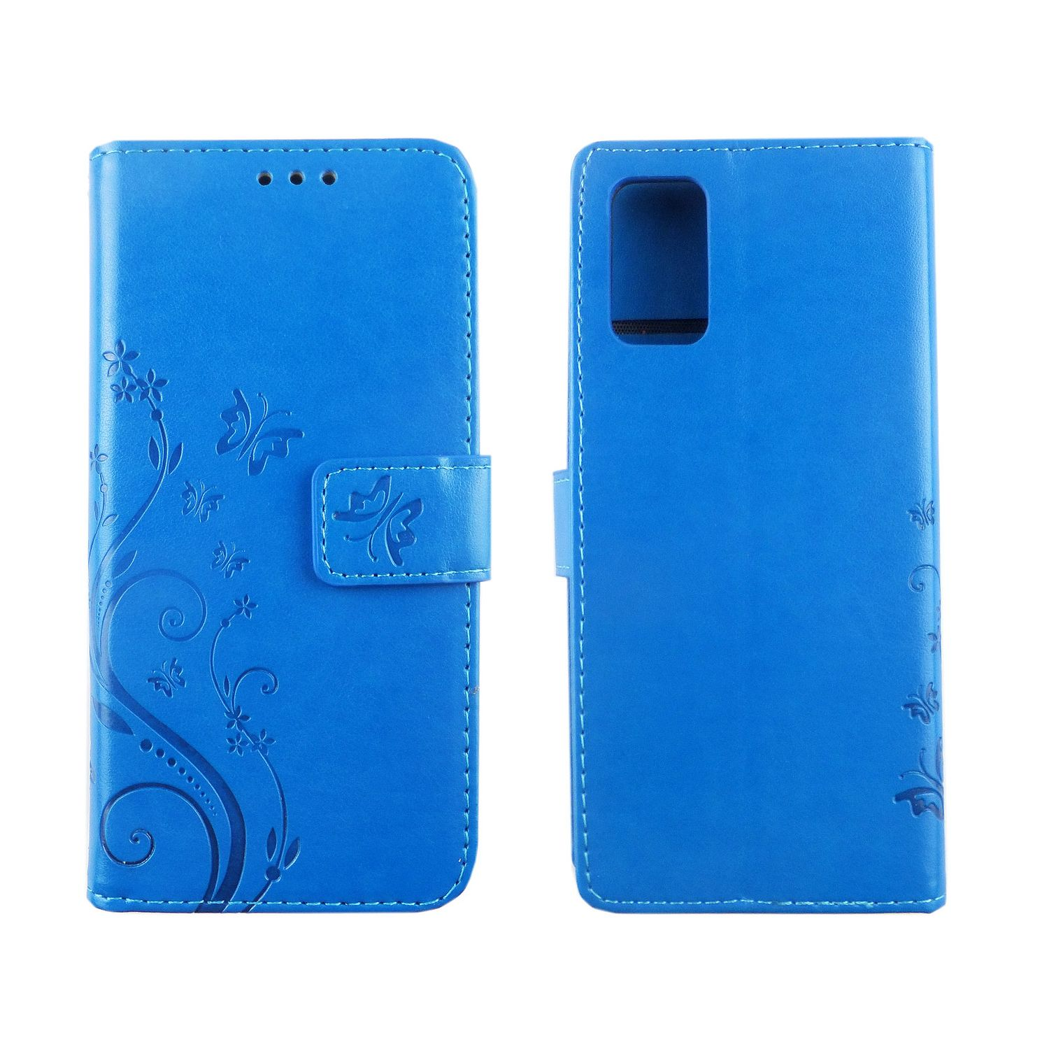 Samsung, Handyhülle, Plus, S20 Galaxy Bookcover, KÖNIG Blau DESIGN
