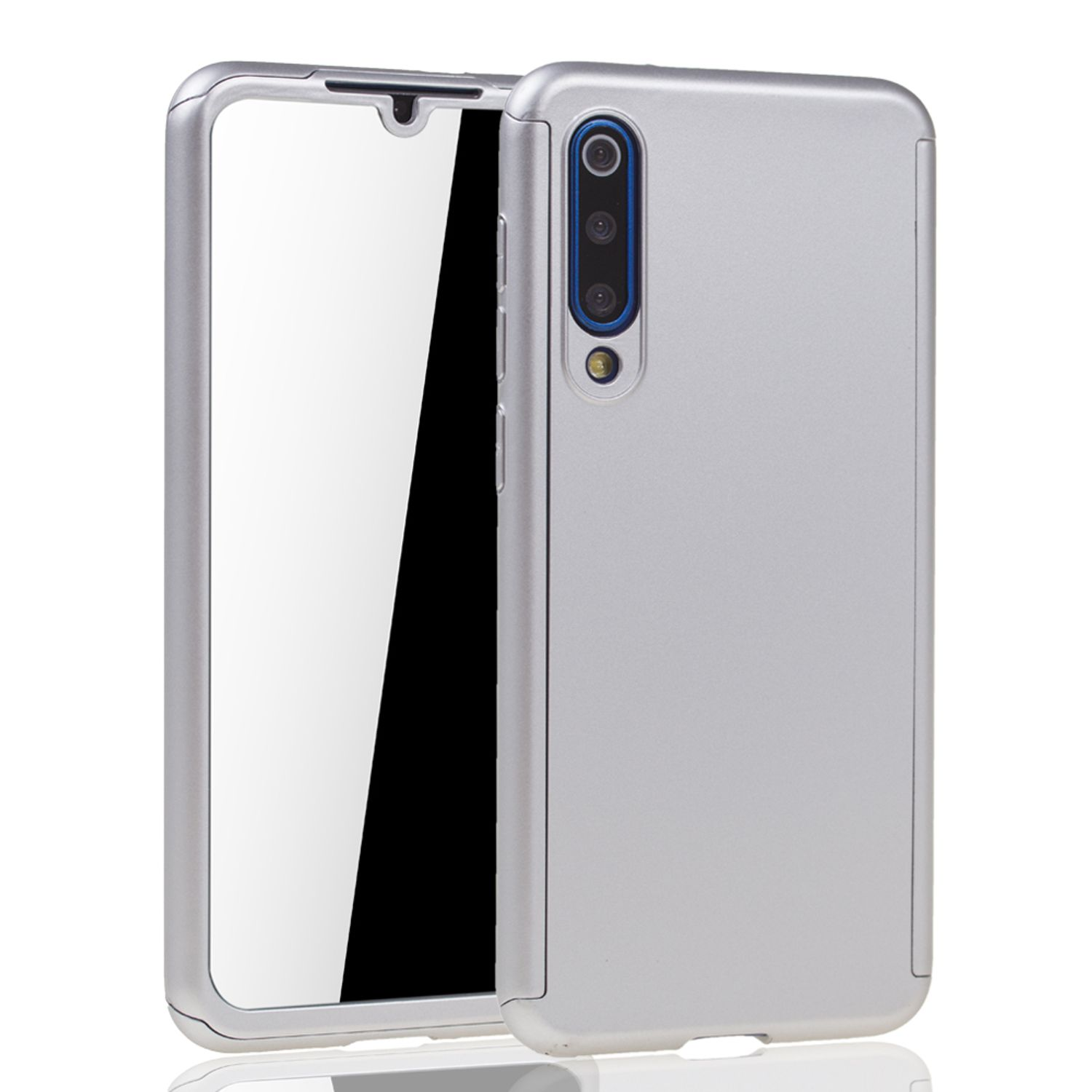 KÖNIG DESIGN Xiaomi, 9 Mi SE, Cover, Silber Full Schutzhülle