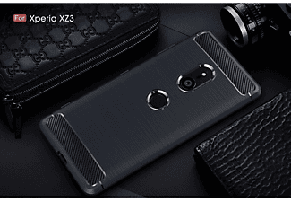 KÖNIG DESIGN Schutzhülle, Backcover, Sony, Xperia XZ3, Blau
