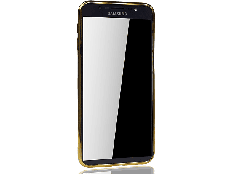 KÖNIG DESIGN Schutzhülle, Backcover, Samsung, Galaxy J6 Plus, Gold