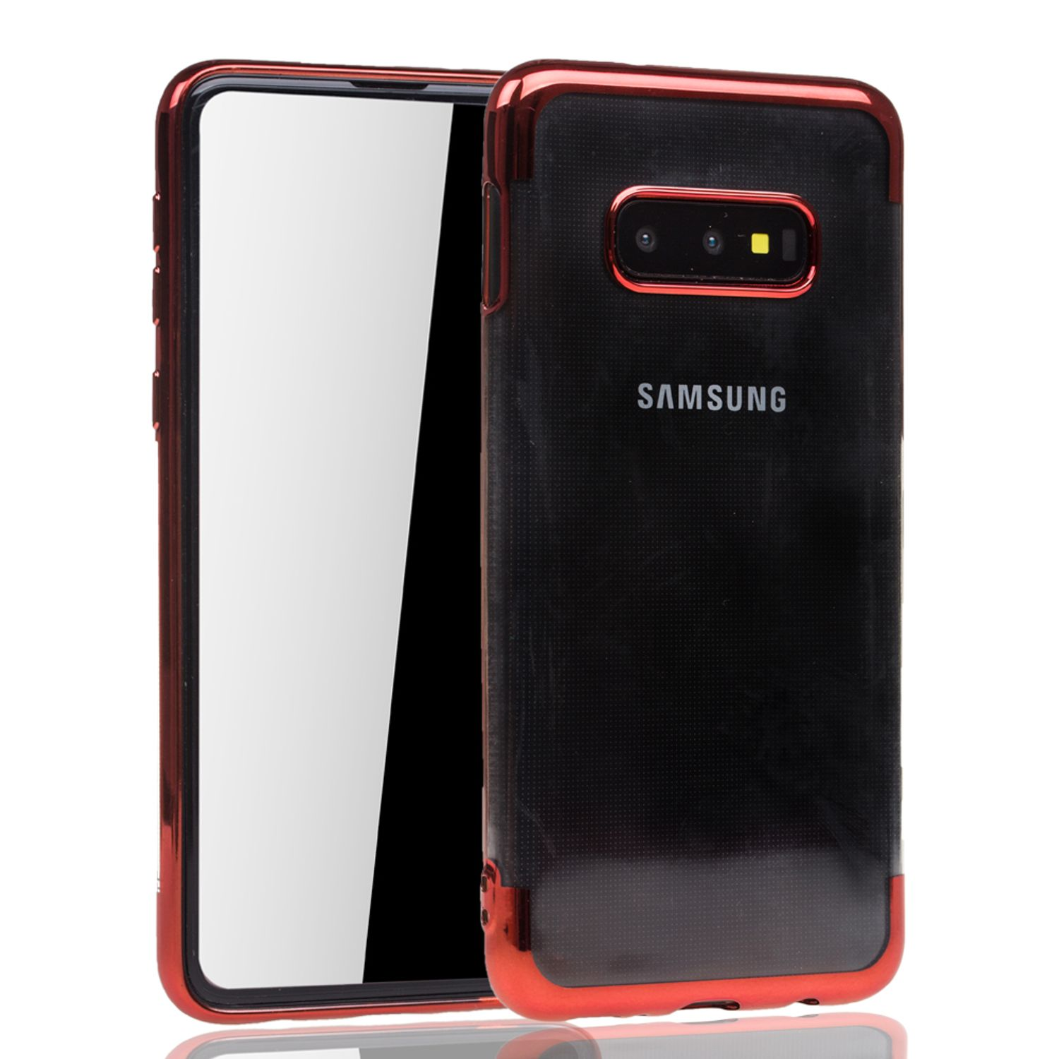 KÖNIG Backcover, Schutzhülle, S10e, Rot Samsung, DESIGN Galaxy