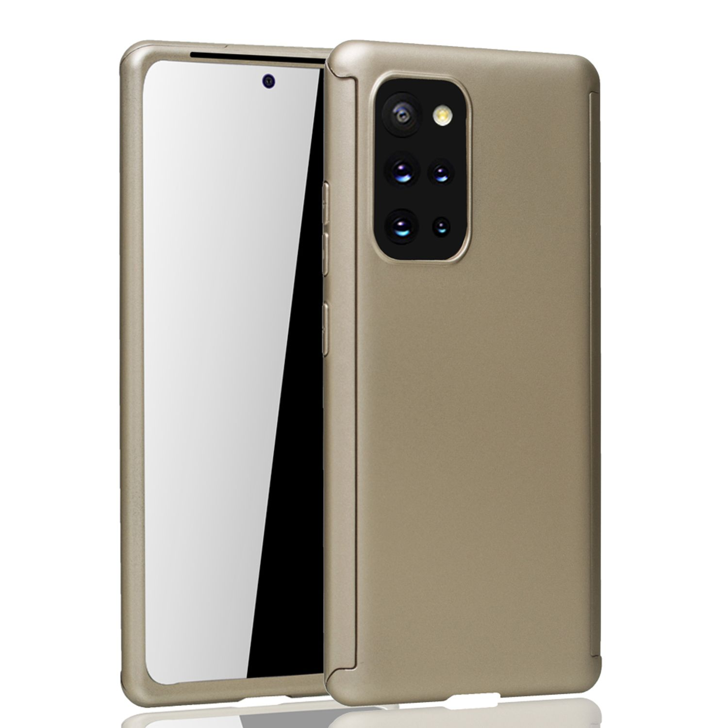 Samsung, Cover, Full Galaxy DESIGN KÖNIG Plus, Schutzhülle, Gold S20