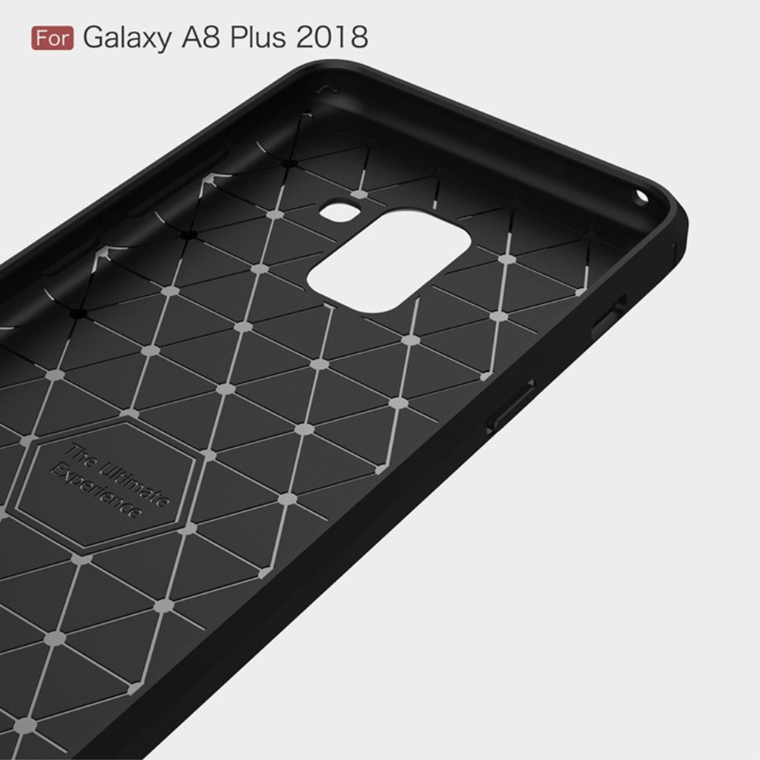 Plus DESIGN (2018), Backcover, A8 Galaxy Grau KÖNIG Samsung, Schutzhülle,